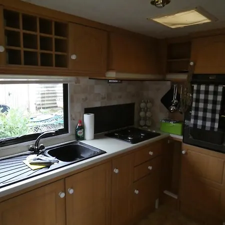 Ferienwohnung Mobilheim Monika Hohenferchesar Exterior foto